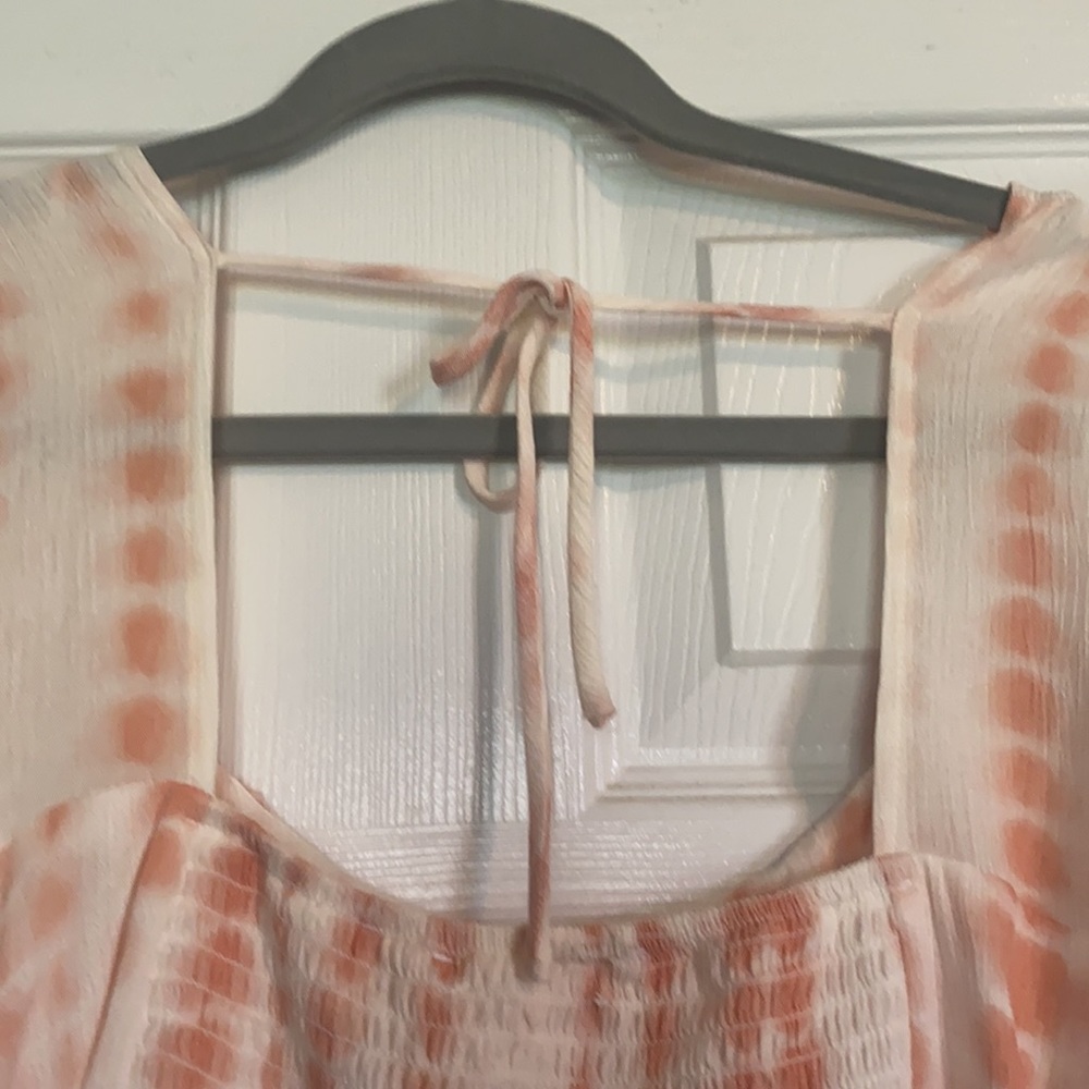 NWT june and hudson smocked cropped top so cute! - Picture 7 of 10
